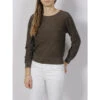 Pull Dos V Pailleté Kaki Femme - Morgan -Le Dressing Parfait pull dos v paillete kaki femme morgan