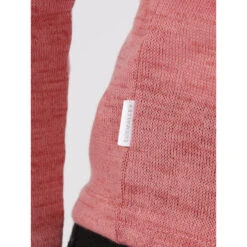 Pull Fin à Capuche Deliboz Knit Rose Femme - Sun Valley -Le Dressing Parfait pull fin a capuche deliboz knit rose femme sun valley 3