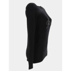 Pull Fin Liliane Noir Femme - Guess -Le Dressing Parfait pull fin liliane noir femme guess 2