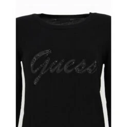 Pull Fin Liliane Noir Femme - Guess -Le Dressing Parfait pull fin liliane noir femme guess 3