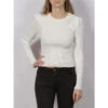 Pull Fin Sally Blanc Femme - Only 1 Pull Fin Sally Blanc Femme - Only -Le Dressing Parfait pull fin sally blanc femme only