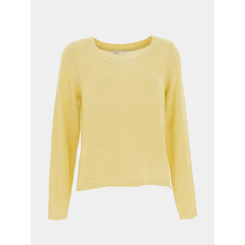 Pull Geena Jaune Femme - Only 3 Pull Geena Jaune Femme - Only