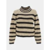 Pull Justy Eva Rayé Beige Femme - Jacqueline De Yong -Le Dressing Parfait pull justy eva raye beige femme jacqueline de yong