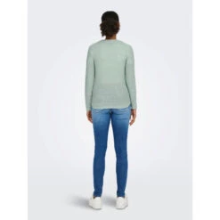 Pull Knit Geena Vert Femme - Only -Le Dressing Parfait pull knit geena vert femme only 1