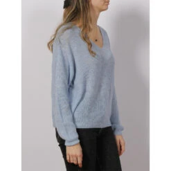 Pull Laine Mag Bleu Femme - Teddy Smith -Le Dressing Parfait pull laine mag bleu femme teddy smith 2