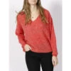 Pull Laine Mag Rouge Femme - Teddy Smith -Le Dressing Parfait pull laine mag rouge femme teddy smith
