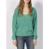 Pull Laine Mag Vert Femme - Teddy Smith