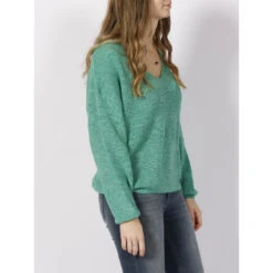 Pull Laine Mag Vert Femme - Teddy Smith -Le Dressing Parfait pull laine mag vert femme teddy smith 2