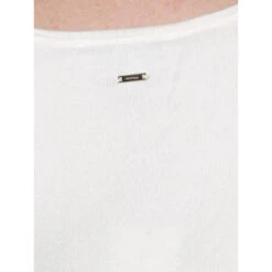 Pull Lys Blanc Femme - Morgan -Le Dressing Parfait pull lys blanc femme morgan 3