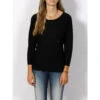 Pull Manches Longues Marion Batsleeve Noir Femme - Guess -Le Dressing Parfait pull manches longues marion batsleeve noir femme guess