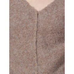 Pull Mania Rafia Marron Femme - Morgan -Le Dressing Parfait pull mania rafia marron femme morgan 3