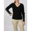 Pull Maya Manches Ajourées Noir Femme - Morgan -Le Dressing Parfait pull maya manches ajourees noir femme morgan