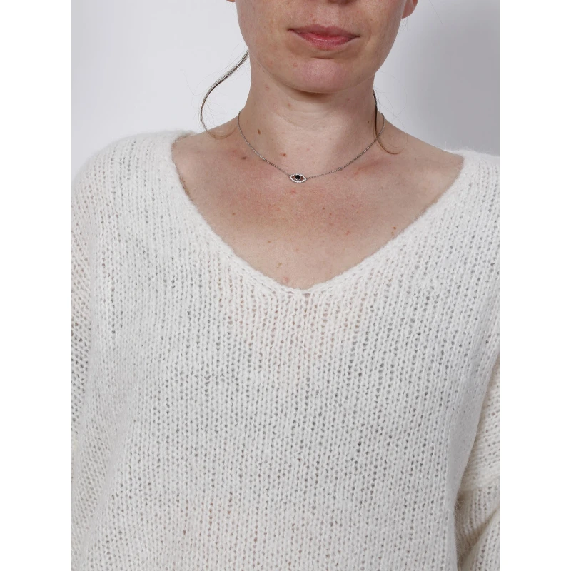 Pull Molly Blanc Femme - Teddy Smith 6 Pull Molly Blanc Femme - Teddy Smith – Image 4