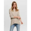 Pull Nanjing Knit Beige Femme - Only -Le Dressing Parfait pull nanjing knit beige femme only