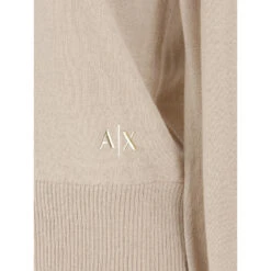 Pull Noise Beige Femme - Armani Exchange -Le Dressing Parfait pull noise beige femme armani exchange 3