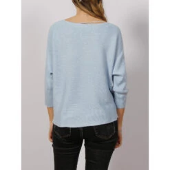 Vero Moda Pull Nora Bleu Femme - Véro Moda -Le Dressing Parfait pull nora bleu femme vero moda 1