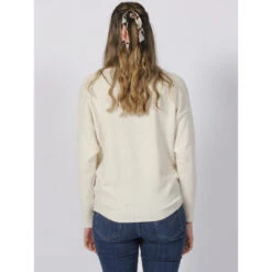 Pull Rica Life Beige Femme - Only -Le Dressing Parfait pull rica life beige femme only 1