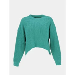 Vero Moda Pull Sadie Vert Femme - Véro Moda