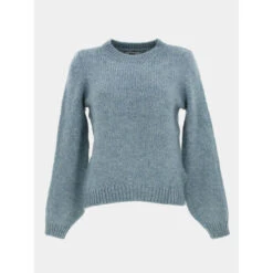 Pull Smoke Bleu Femme - Jacqueline De Yong