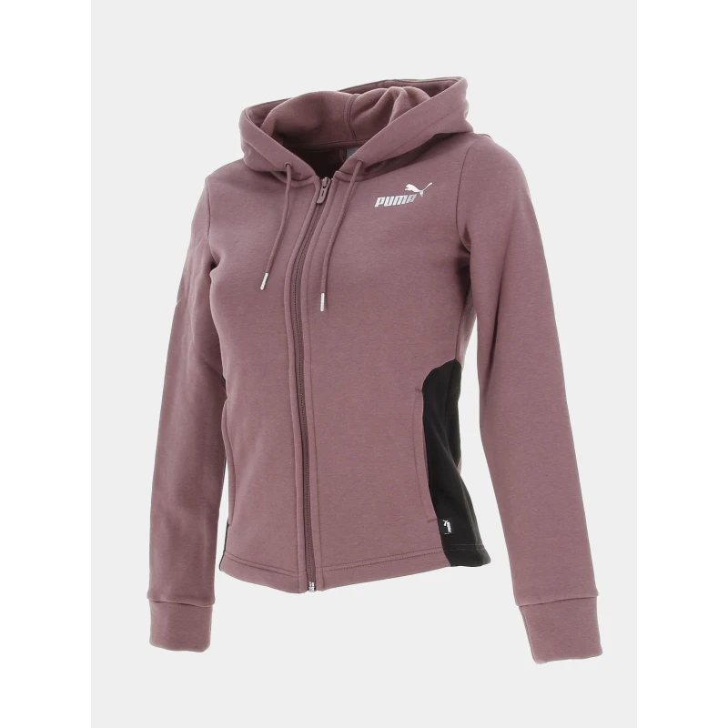 Survêtement Veste Zippée Legging Violet Femme - Puma 5 Survêtement Veste Zippée Legging Violet Femme - Puma – Image 3