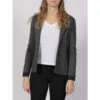 Veste Blazer Basic Shirley Gris Femme - HBT