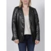 Veste Blazer Enduit Olympia Noir Femme - Vero Moda -Le Dressing Parfait veste blazer enduit olympia noir femme vero moda