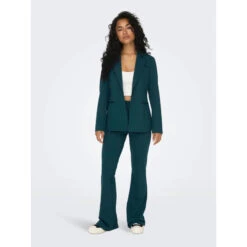 Veste Blazer Fit Peach Turquoise Femme - Only -Le Dressing Parfait veste blazer fit peach turquoise femme only 1 3