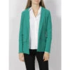 Veste Blazer Jagger Vert Femme - HBT -Le Dressing Parfait veste blazer jagger vert femme hbt