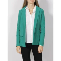 Veste Blazer Jagger Vert Femme - HBT