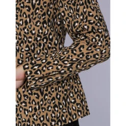 Veste Blazer Léopard Dodo Marron Femme - Vero Moda -Le Dressing Parfait veste blazer leopard dodo marron femme vero moda 3