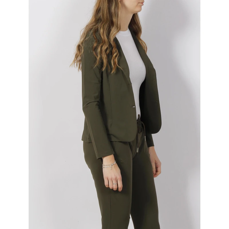 Veste Blazer Shirley Kaki Femme - HBT 5 Veste Blazer Shirley Kaki Femme - HBT – Image 3