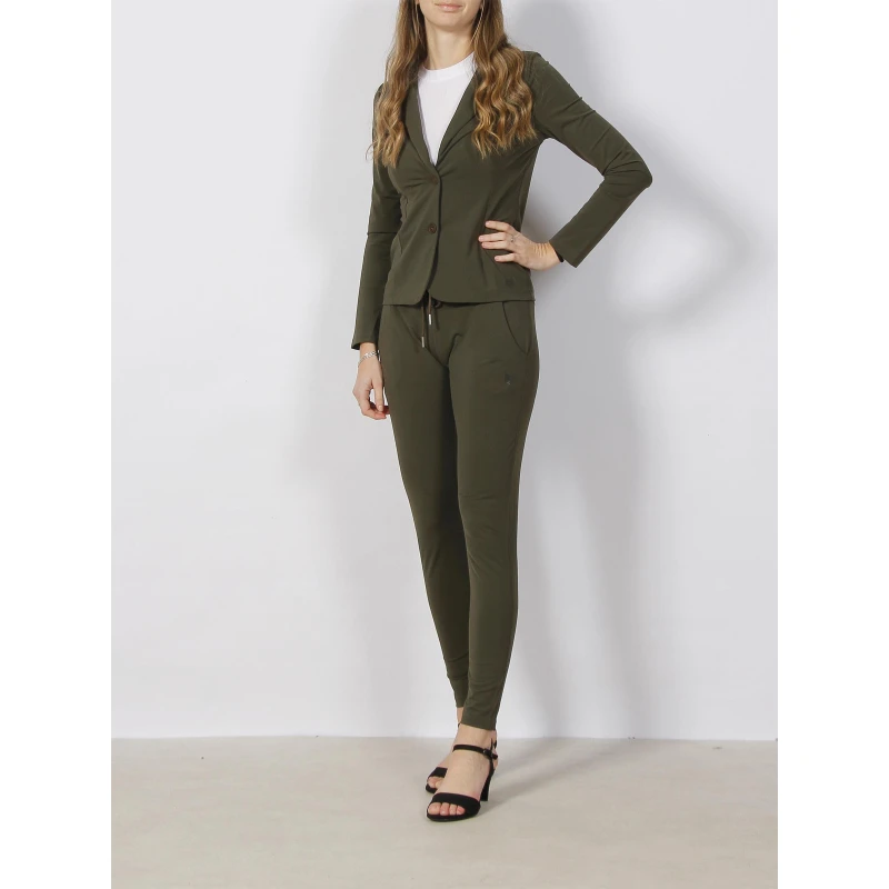 Veste Blazer Shirley Kaki Femme - HBT 6 Veste Blazer Shirley Kaki Femme - HBT – Image 4