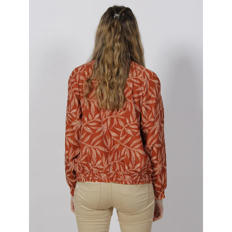 Veste Bomber Légère Leesa Orange Femme - Tiffosi 4 Veste Bomber Légère Leesa Orange Femme - Tiffosi – Image 2