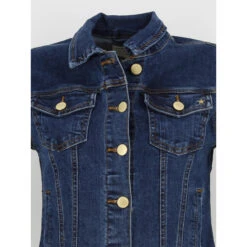 Veste En Jean Jolie Wash Bleu Femme - La Petite Etoile 7 Veste En Jean Jolie Wash Bleu Femme - La Petite Etoile -Le Dressing Parfait veste en jean jolie wash bleu femme la petite etoile 1