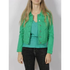 Veste En Jean Wild Soya Vert Femme - Vero Moda