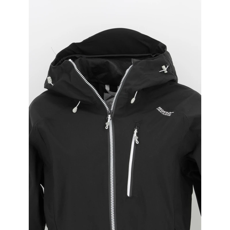 Veste Imperméable De Randonnée Birchdale Noir Femme - Regatta 5 Veste Imperméable De Randonnée Birchdale Noir Femme - Regatta – Image 3