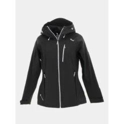 Veste Imperméable De Randonnée Birchdale Noir Femme - Regatta