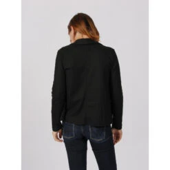 Devant -Le Dressing Parfait veste legere blazer noir femme sunvalley 1