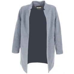 Veste Longue Soho Bleu Femme - Only