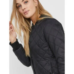 Veste Matelassée Mi-saison Hayle Noir Femme - Vero Moda -Le Dressing Parfait veste matelassee mi saison hayle noir femme vero moda 3