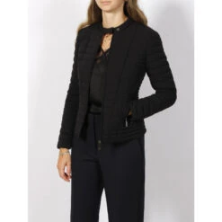 Veste Mi-saison Vona Jacket Noir Femme - Guess