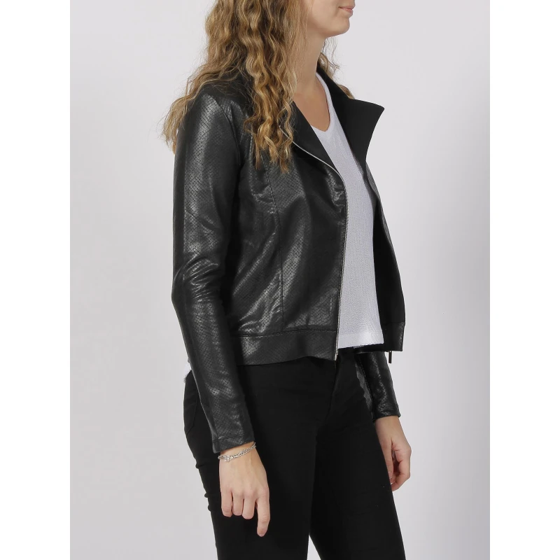 Veste Perfecto Nats Snake Noir Femme - HBT 5 Veste Perfecto Nats Snake Noir Femme - HBT – Image 3