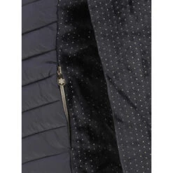 Veste Polaire Bi-matière Nikki Bleu Marine Femme - Angele Sportswear -Le Dressing Parfait veste polaire bi matiere nikki bleu marine femme angele sportswear 3