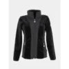 Veste Polaire Bi-matière Vienne Noir Femme - Angele Sportswear -Le Dressing Parfait veste polaire bi matiere vienne noir femme angele sportswear