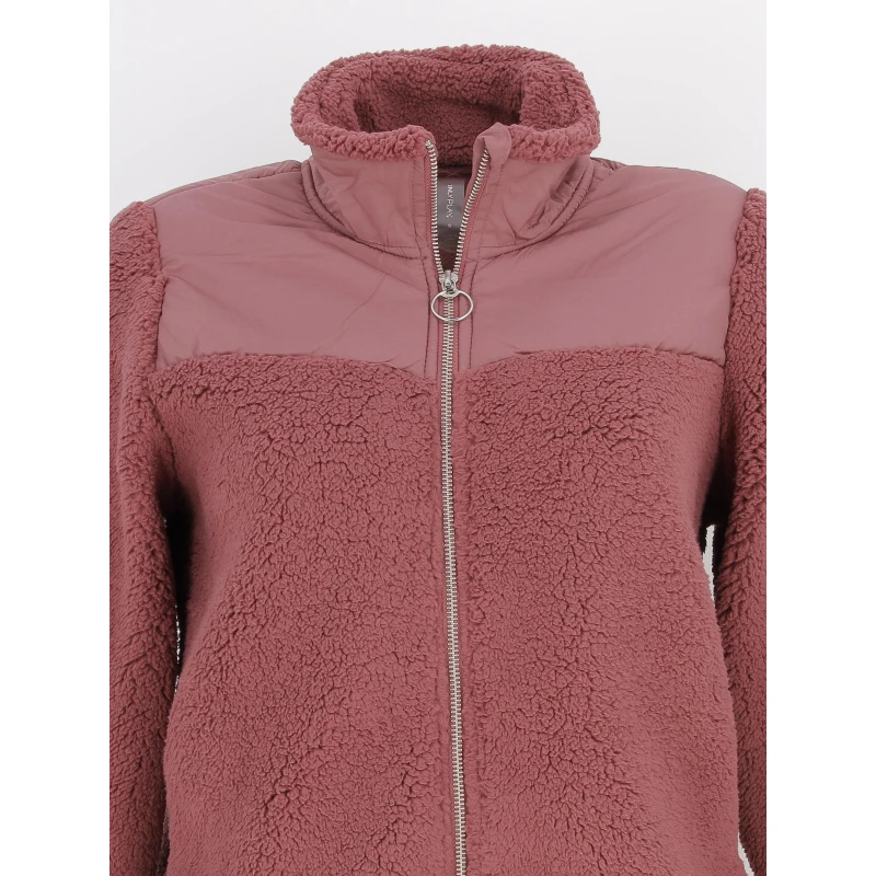 Veste Polaire Fluffy Violet Femme - Only 5 Veste Polaire Fluffy Violet Femme - Only – Image 3
