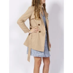 Veste Trench Valérie Beige Femme - Only 8 Veste Trench Valérie Beige Femme - Only -Le Dressing Parfait veste trench valerie beige femme only 2